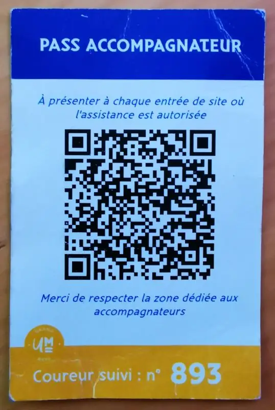Pass accompagnateur Ultra marin 2025