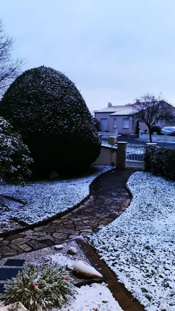 La neige s'est invité à Noël 2025